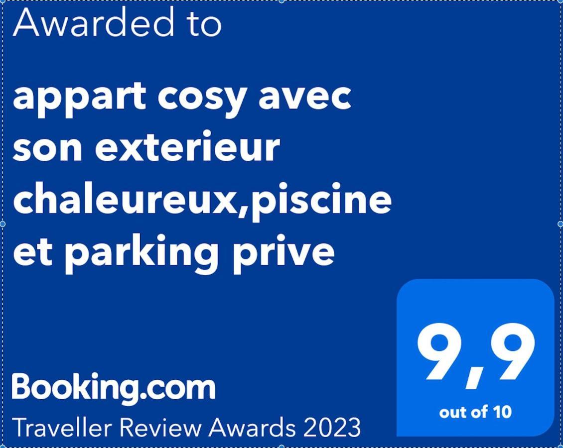 Appart Cosy Avec Son Exterieur Chaleureux,Piscine Et Parking Prive Fontvieille Eksteriør billede